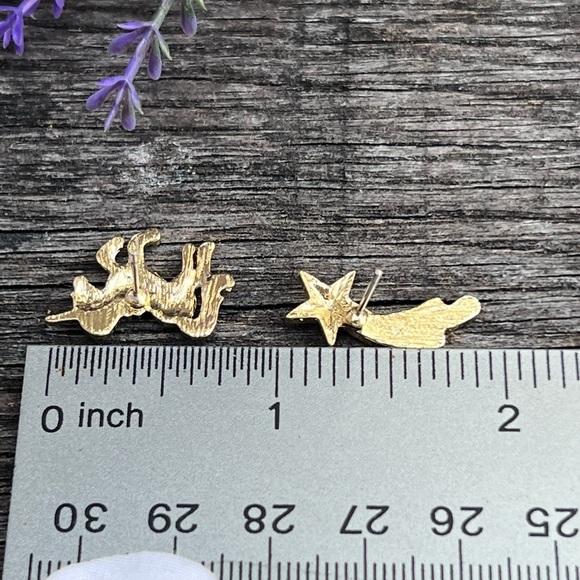 Unicorn Earrings Inspired earrings Stud Cute Shooting Star Earrings cute horse - Picture 5 of 15